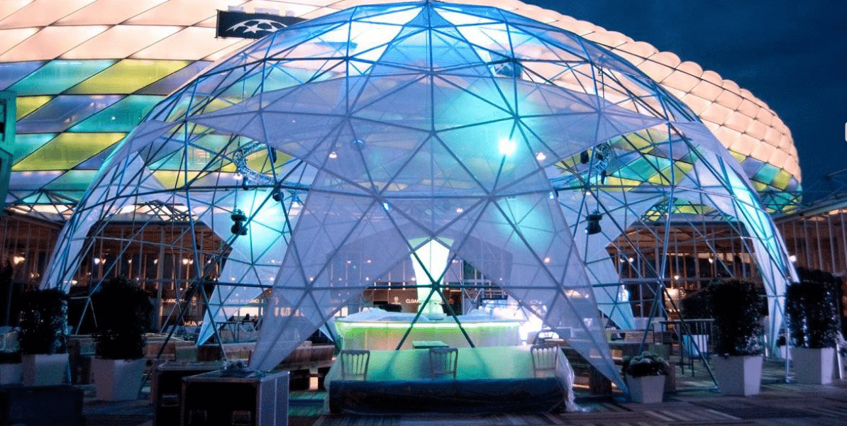 Custom dome for special event