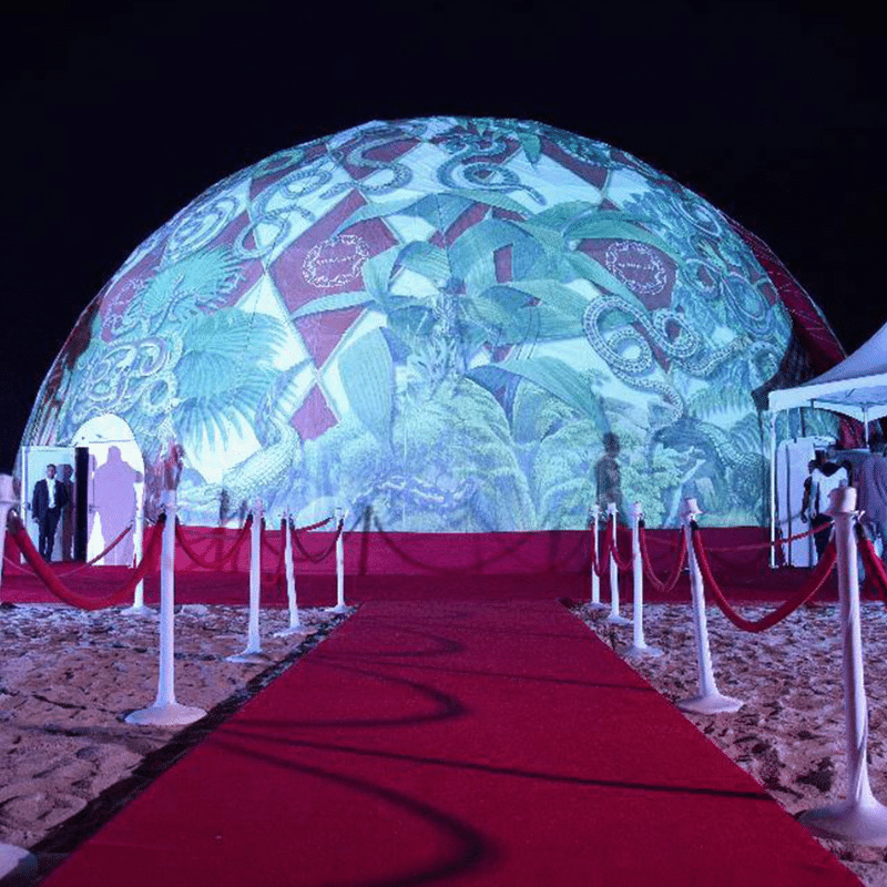 Immersive theater dome